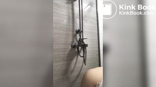 Girl exploded diarrhea on the wall