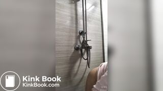 Girl exploded diarrhea on the wall