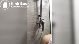 Girl exploded diarrhea on the wall