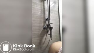 Girl exploded diarrhea on the wall