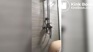 Girl exploded diarrhea on the wall