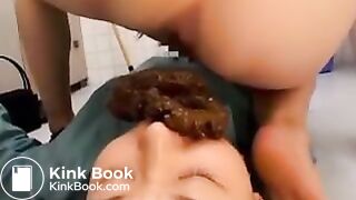 Mouth shitting - video 3