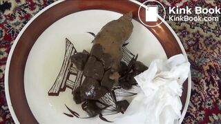 Hot girl curls out a monster