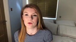 Beautiful redhead scat