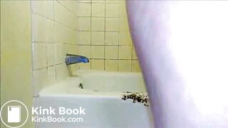 cute and sexy lady with blonde hair craps