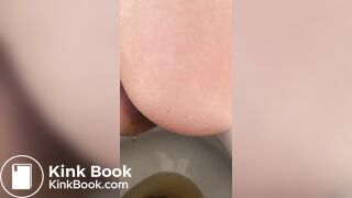 Diarrhea Shit in Toilet