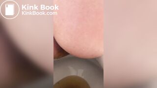 Diarrhea Shit in Toilet