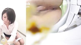 japanese OL toilet voyeur