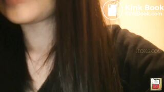 Japanese girl toilet selfie