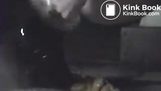 outdoors shitting unusual cleaning 041 (girl soft shit on parking lot)