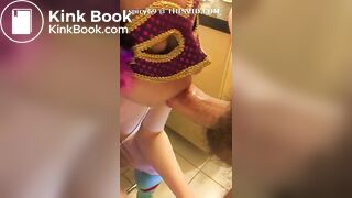 girl shits on cumming dick