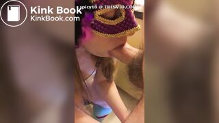 girl shits on cumming dick