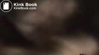 Japanese sports girl feeding poop for flies