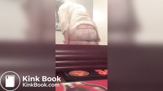 Cute girl cant help herself. Shits her panties