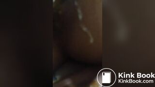 한국 여자 아이가 똥을 싸서 셀카를 찍다.4