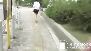 outdoors pooping accidents 008 (desperate diarrhea in panties)