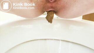 Creamy Pussy Pooping Girl