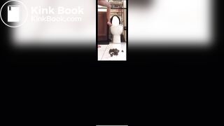 Sexy ass girl shitting - video 2