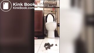 Sexy ass girl shitting - video 2