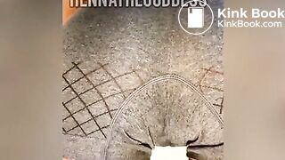 Ebony panty poop - video 18