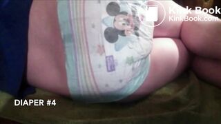 Zayda Farting While Pooping Her Diaper Compilation