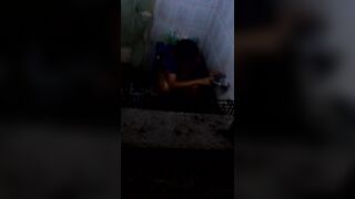 Mbak sebelah kamar menikmati eek