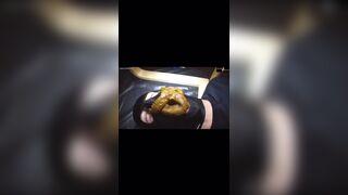 Toilet slave eats everything - video 2