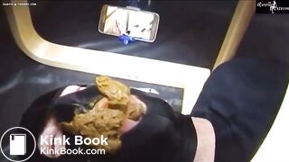 Toilet slave eats everything - video 2