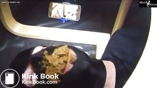 Toilet slave eats everything - video 2