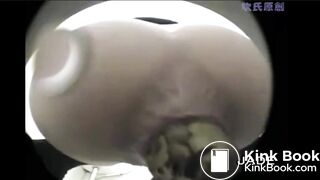 Japanese girl pooping17