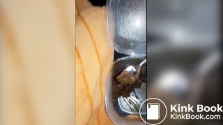 Scat Beauty Teen Slave Feeding