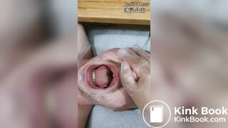 Goddess feeding her toilet slave