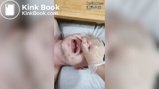 Goddess feeding her toilet slave