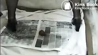 Wife shit for husband