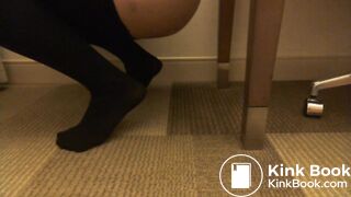 Melody James - Teen Caught Pooping on Floor in Public in Furniture Store