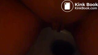 german mistress fart and plops in the toilet