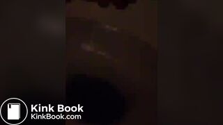 german mistress fart and plops in the toilet