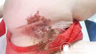 Poop in panty- 5