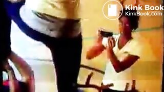 Cheerleader shits herself during practice