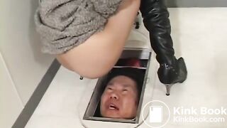 Man eating shit from Japanese girl (Part 34)