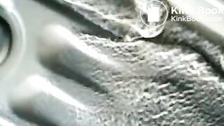 girl shits herself in car