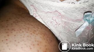 LOVELY JAPAN YELLOW EMBROIDERY PANTY WAS PEE AND POOP