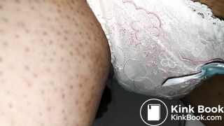 LOVELY JAPAN YELLOW EMBROIDERY PANTY WAS PEE AND POOP