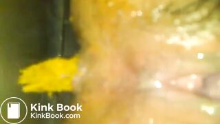 girl filmed pooping