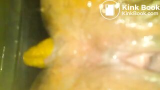 girl filmed pooping