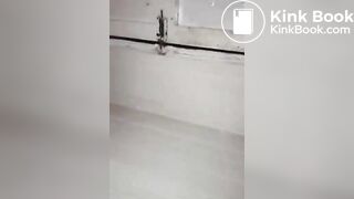 girl pooping on toilet (voyeur)