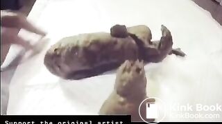 sexy naked girl with a big ass craps