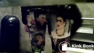 massive diarrhea in public toilet