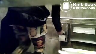 massive diarrhea in public toilet