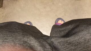 Pooping In the gordmens bathroom